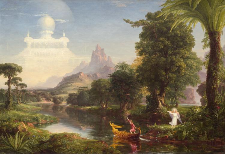 The Voyage of Life:Youth (mk13), Thomas Cole